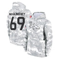 Cooneas D.Broncos #69 Mike McGlinchey Player Arctic Camo Salute to Service Hoodies Limited Game Stitched Jerseys