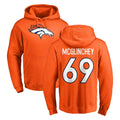 Cooneas D.Broncos #69 Mike McGlinchey Player Orange Pullover Hoodie Limited Stitched Jerseys
