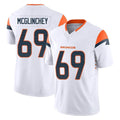 Cooneas D.Broncos #69 Mike McGlinchey Player White Limited Vapor F.U.S.E. Home Game Stitched Jerseys
