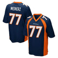 Cooneas D.Broncos #77 Quinn Meinerz Player Navy Game Stitched Jerseys