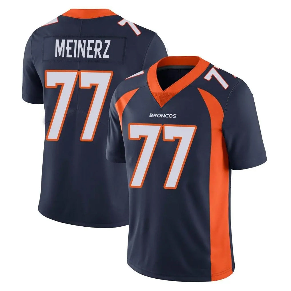 Cooneas D.Broncos #77 Quinn Meinerz Player Navy Vapor Untouchable Limited Game Stitched Jerseys