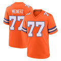 Cooneas D.Broncos #77 Quinn Meinerz Player Orange Alternate Collection Throwback Game Stitched Jerseys