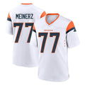 Cooneas D.Broncos #77 Quinn Meinerz Player White Home Game Stitched Jerseys