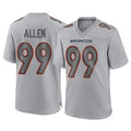 Cooneas D.Broncos #99 Zach Allen Player Gray Atmosphere Fashion Limited Game Stitched Jerseys