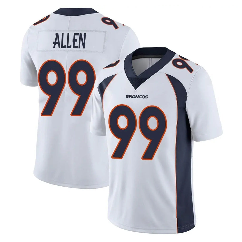 Cooneas D.Broncos #99 Zach Allen Player White Vapor Untouchable Limited Home Game Stitched Jerseys