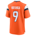 Cooneas D.Broncos #9 Talanoa Hufanga Orange Team Game Stitched Jerseys