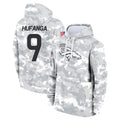Cooneas D.Broncos #9 Talanoa Hufanga Player Arctic Camo Salute to Service Hoodies Limited Game Stitched Jerseys