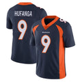 Cooneas D.Broncos #9 Talanoa Hufanga Player Navy Vapor Untouchable Limited Game Stitched Jerseys