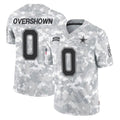 Cooneas D.Cowboys #0 DeMarvion Overshown Player Arctic Camo Salute to Service Limited Home Game Stitched Jerseys