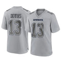 Cooneas D.Cowboys #13 Caleb Downs Player Gray Atmosphere Fashion Home Game Stitched Jerseys