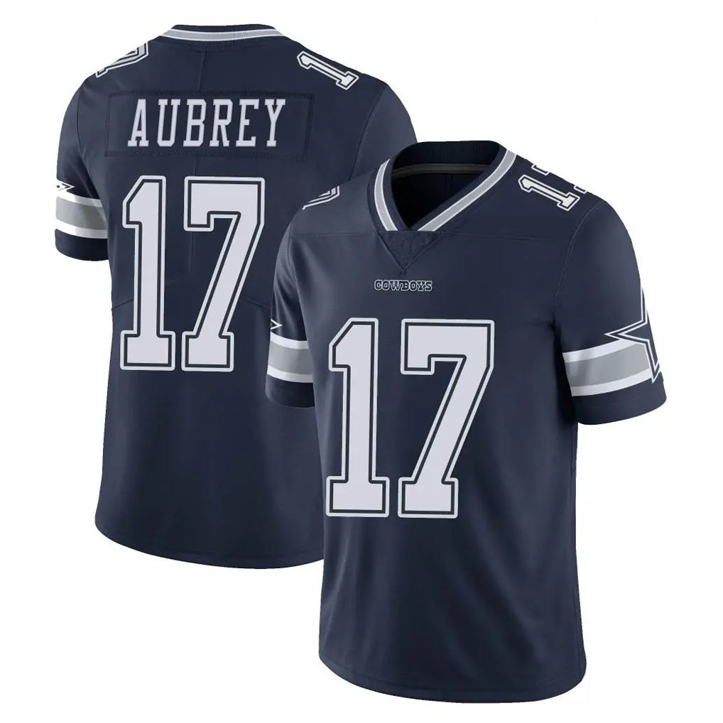 Cooneas D.Cowboys #17 Brandon Aubrey Player Navy Vapor Untouchable Limited Home Game Stitched Jerseys