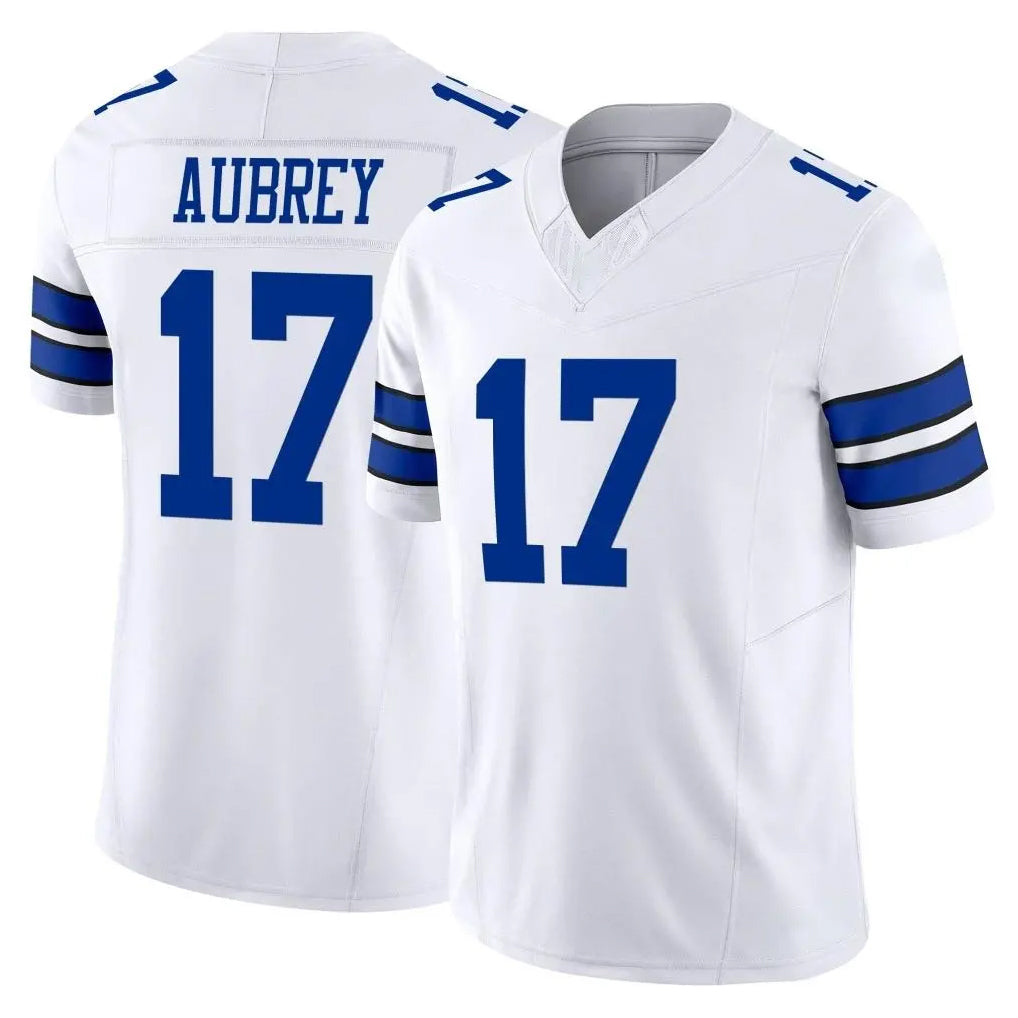 Cooneas D.Cowboys #17 Brandon Aubrey Player White Limited Vapor F.U.S.E. Home Game Stitched Jerseys