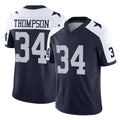 Cooneas D.Cowboys #34 Jalen Thompson Player Navy-White Limited Alternate Vapor F.U.S.E. Home Game Stitched Jerseys
