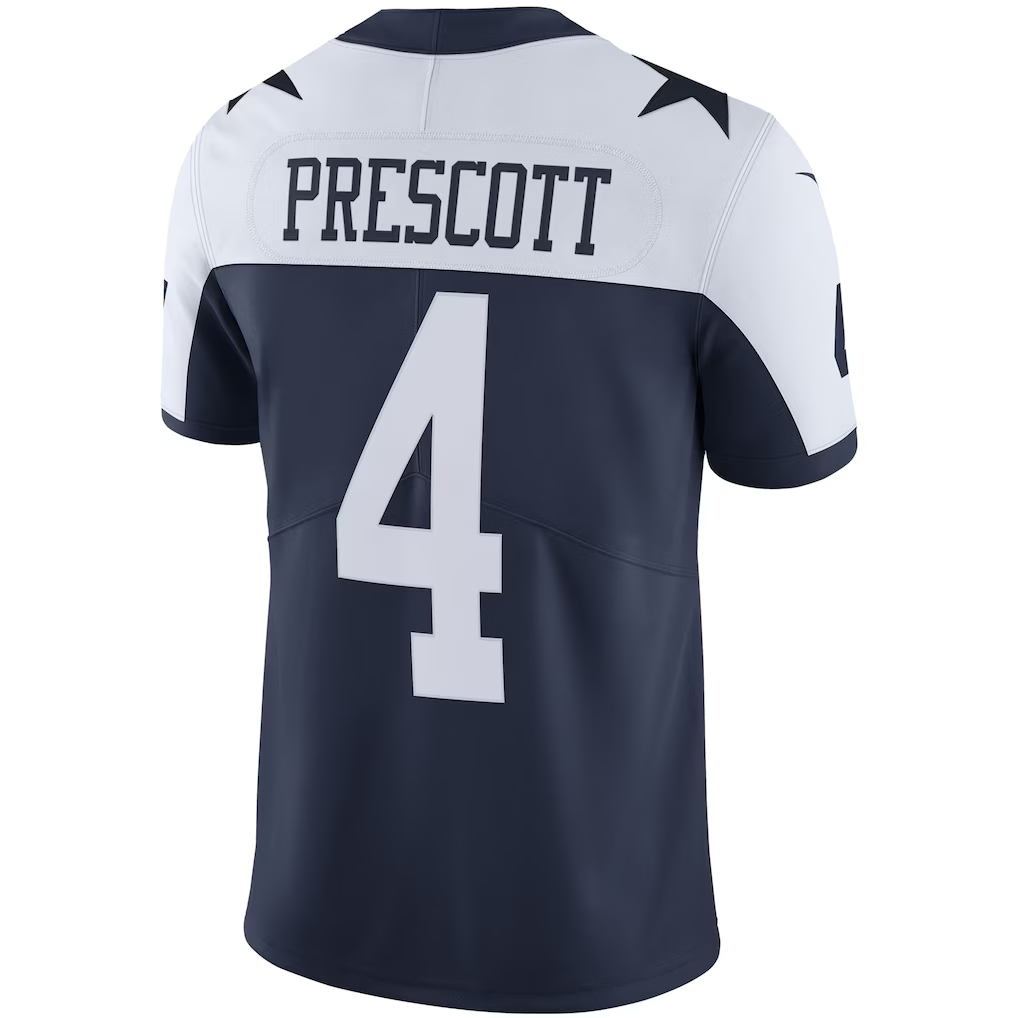 Cooneas D.Cowboys #4 Dak Prescott Navy Alternate Vapor Limited Stitched Jerseys