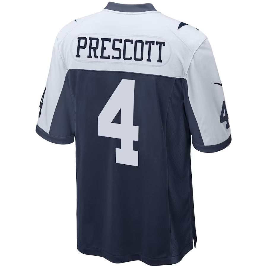 Cooneas D.Cowboys #4 Dak Prescott Player Navy Alternate Game Stitched Jerseys