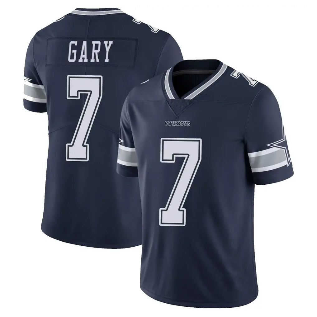Cooneas D.Cowboys #7 Rashan Gary Player Navy Vapor Untouchable Limited Home Game Stitched Jerseys