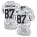Cooneas D.Cowboys #87 Jake Ferguson Player Arctic Camo Salute to Service Limited Stitched Jerseys