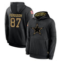 Cooneas D.Cowboys #87 Jake Ferguson Player Black Salute to Service Pullover Hoodies Limited Stitched Jerseys