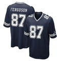 Cooneas D.Cowboys #87 Jake Ferguson Player Navy Home Game Stitched Jerseys
