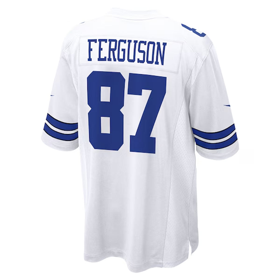Cooneas D.Cowboys #87 Jake Ferguson Player White Home Game Stitched Jerseys
