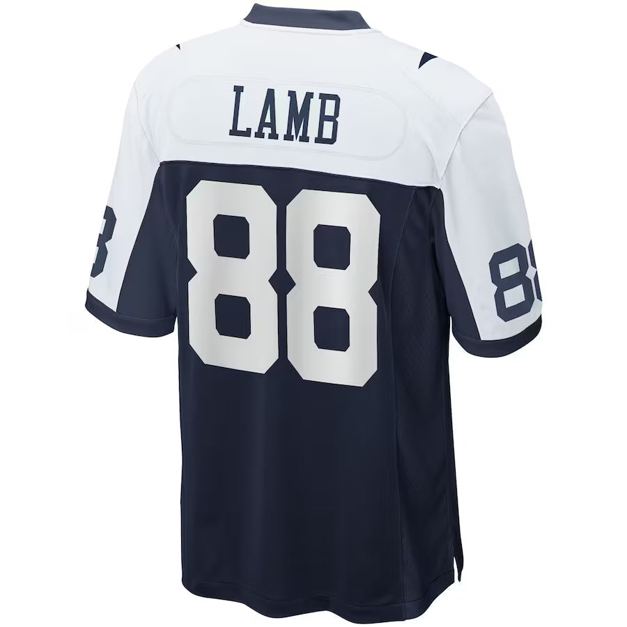 Cooneas D.Cowboys #88 CeeDee Lamb Player Navy Alternate Home Game Stitched Jerseys