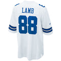 Cooneas D.Cowboys #88 CeeDee Lamb Player White Home Game Stitched  Jerseys