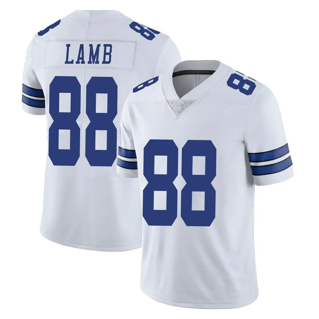 Cooneas D.Cowboys #88 CeeDee Lamb Player White Vapor Untouchable Limited Home Game Stitched Jerseys