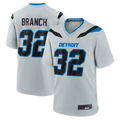 Cooneas D.Lions #32 Brian Branch Silver 2026 Rivalries Collection Game Stitched Jerseys