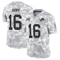 Cooneas D.Lions #16 Jared Goff Player Arctic Camo Salute to Service Limited Stitched Jerseys