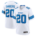 Cooneas D.Lions #20 Barry Sanders Player White Game Stitched Jerseys