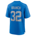Cooneas D.Lions #32 Brian Branch Player Blue Alternate Game Stitched Jerseys