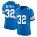 Cooneas D.Lions #32 Brian Branch Player Blue Limited Vapor F.U.S.E. Alternate Home Game Stitched Jerseys