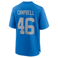 Cooneas D.Lions #46 Jack Campbell Blue Game Stitched Jerseys