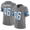 Cooneas D.Lions #46 Jack Campbell Player Gray Vapor F.U.S.E. Limited Home Game Stitched Jerseys