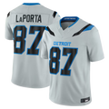 Cooneas D.Lions #87 Sam LaPorta Silver 2026 Rivalries Collection Limited Stitched Jerseys