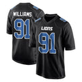 Cooneas D.Lions #91 Tyleik Williams Player Black Fashion Home Game Stitched Jerseys