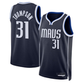 Cooneas D.Mavericks #31 Klay Thompson Navy Statement Edition Swingman Stitched Jerseys