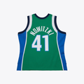 Cooneas D.Mavericks #41Dirk Nowitzki Mitchell & Ness Swingman Stitched Jerseys 2004