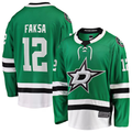 Cooneas D.Stars #12 Radek Faksa Kelly Green Home Breakaway Jerseys