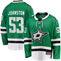 Cooneas D.Stars #53 Wyatt Johnston Kelly Green Home Breakaway Player Jerseys