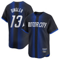 Cooneas D.Tigers #13 Dillon Dingler Player Navy City Connect Home Limited Stitched Jerseys
