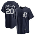 Cooneas D.Tigers #20 Spencer Torkelson Player Navy Game Home Stitched Jerseys