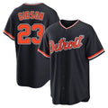 Cooneas D.Tigers #23 Kirk Gibson Player Navy Home Game Stitched Jerseys