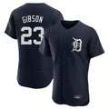 Cooneas D.Tigers #23 Kirk Gibson Player Navy Limited Elite Home Stitched Jerseys