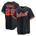 Cooneas D.Tigers #29 Tarik Skubal Player Navy Home Game Stitched Jerseys
