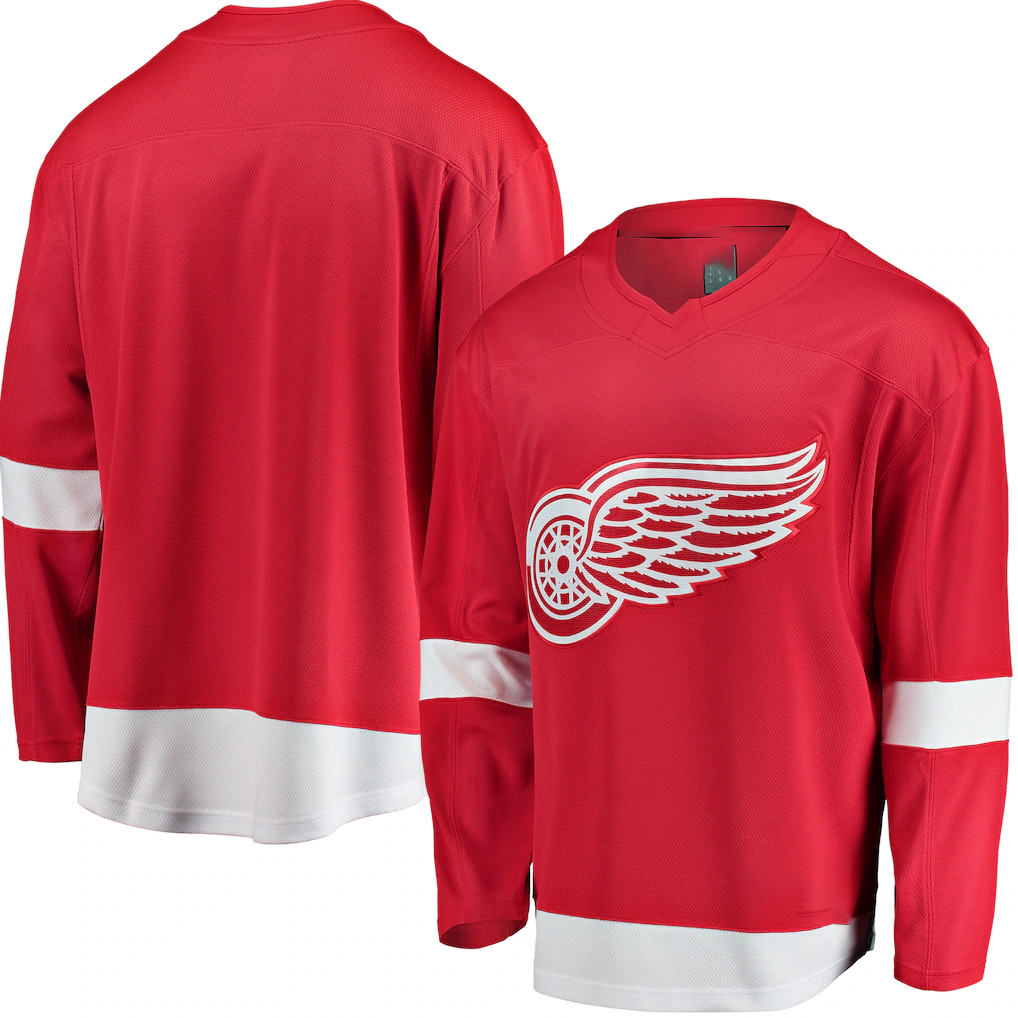 Cooneas D.Red wings Red Breakaway Home Jerseys