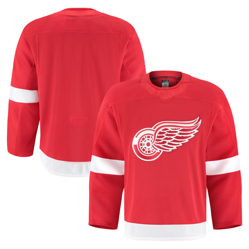 Cooneas D.Red wings Red Home Authentic Pro Jersey