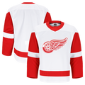 Cooneas D.Red wings White Away Authentic Pro Jerseys