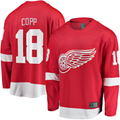 Cooneas D.Red wings #18 Andrew Copp Red Home Breakaway Player Jerseys