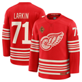 Cooneas D.Red wings #71 Dylan Larkin Red Centennial Premium Player Jerseys